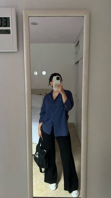 Ladies formal solid shirt_img_6