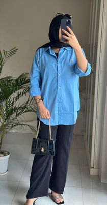 Ladies formal solid shirt_img_9