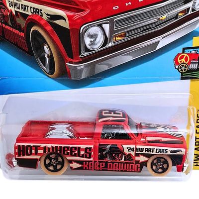 Hot Wheels '67 Chevy C10 from the HW Art Cars series._img_1