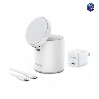 Anker 623 MagGo Magnetic Wireless Charger – White_img_0