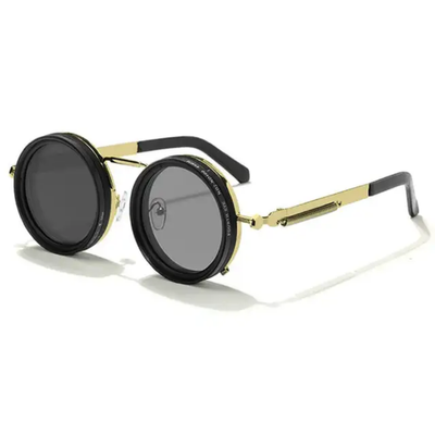 New Arrive 1-9 Adjustable Sunglasses Moonglass-Nd Filter Lenses Adjustable Tint Rounded Polarized Sunglasses_img_5