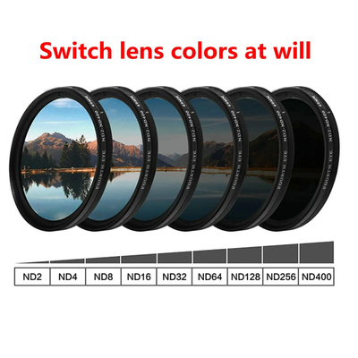 New Arrive 1-9 Adjustable Sunglasses Moonglass-Nd Filter Lenses Adjustable Tint Rounded Polarized Sunglasses_img_8