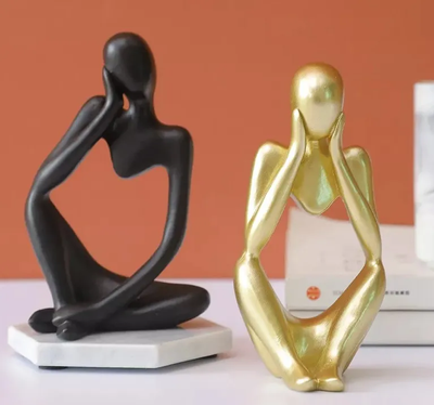 Artistic Resin Sculpture for Elegant Decor_img_2