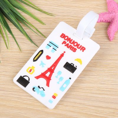 Pvc Solfe Glue Luggage Tag for Bags and Luggage_img_1