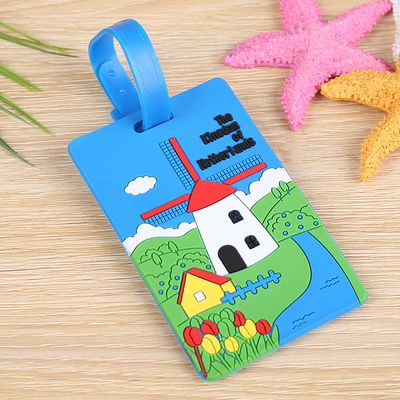 Pvc Solfe Glue Luggage Tag for Bags and Luggage_img_4