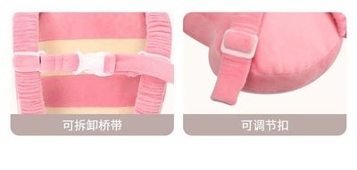 Anti fall baby head safety pillow with anti-lost strap and Sound_img_13