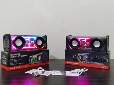 V8 Transparent Mecha Bluetooth Speaker_img_0