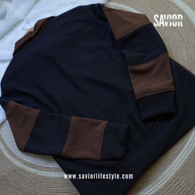 Brown Black - Full Sleeve Zipper Sweatshirt_img_2