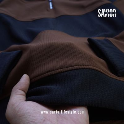 Brown Black - Full Sleeve Zipper Sweatshirt_img_3
