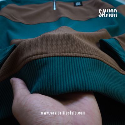 Ocean Blue - Full Sleeve Zipper Sweatshirt_img_2