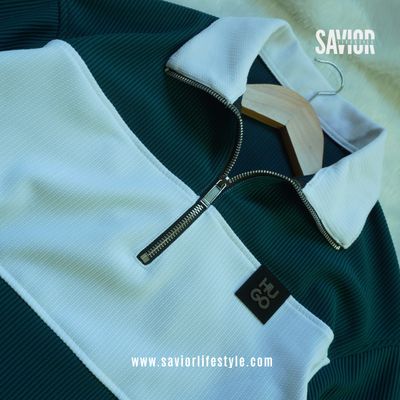 Ocean Green - Full Sleeve Zipper Sweatshirt_img_2