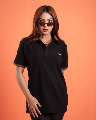 DENIED Premium Polo - Dark Black_img_6