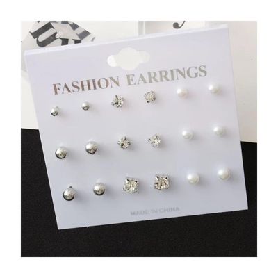 9 pairs ear tops set_img_1