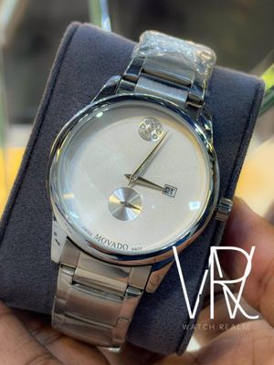 MOVADO SILVER CHAIN WHITE DIAL MUSEUM SERIES_img_0