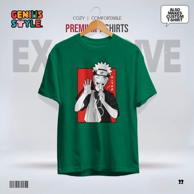 Hello From Naruto Drop Shoulder T-shirt - 22_img_2