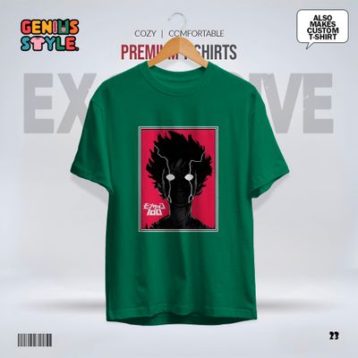 Mob Psycho 100 - Premium Drop Shoulder T-shirt - 23_img_4