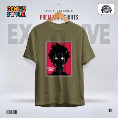 Mob Psycho 100 - Premium Drop Shoulder T-shirt - 23_img_3