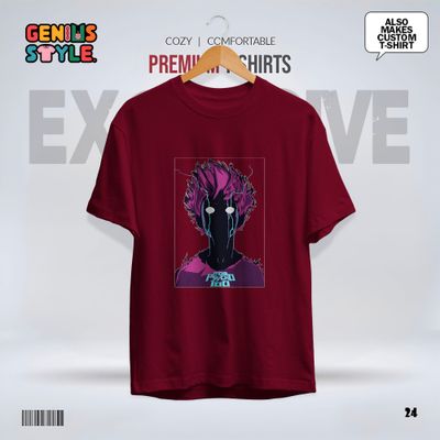 Mob Psycho 100 - Premium Drop Shoulder T-shirt - 24_img_2