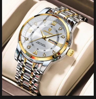 POEDAGAR 936 Fashion Luminous Quartz Watch For Men_img_1