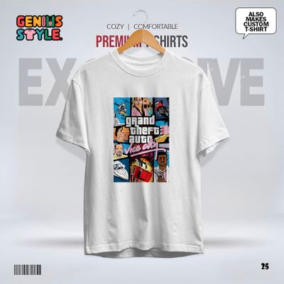 Grand Theft Auto Premium Drop Shoulder T-shirt - 25_img_0