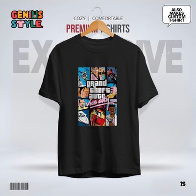 Grand Theft Auto Premium Drop Shoulder T-shirt - 25_img_1