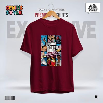 Grand Theft Auto Premium Drop Shoulder T-shirt - 25_img_3