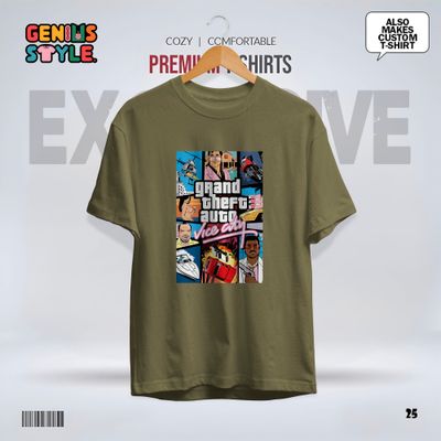 Grand Theft Auto Premium Drop Shoulder T-shirt - 25_img_4