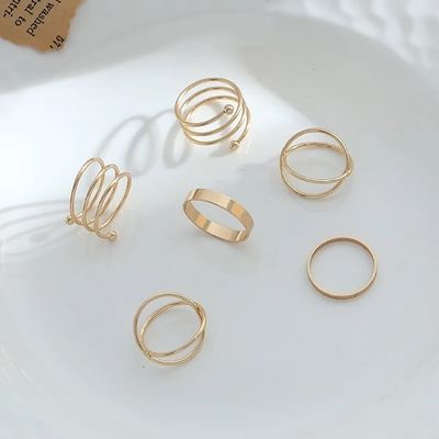 6 pieces ring set. 💜_img_2