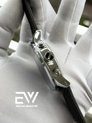 BOSS 3 CHRONO GRAY DIAL BROWN BET SILVER CASE_img_2