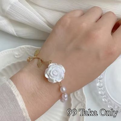 Pretty rose bracelet.99 Taka only. 2 colours Available_img_3