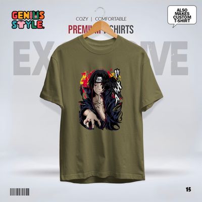Itachi (Naruto) Drop Shoulder T-shirt - 15_img_4