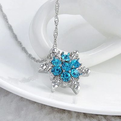 Snowflake silver chain_img_1