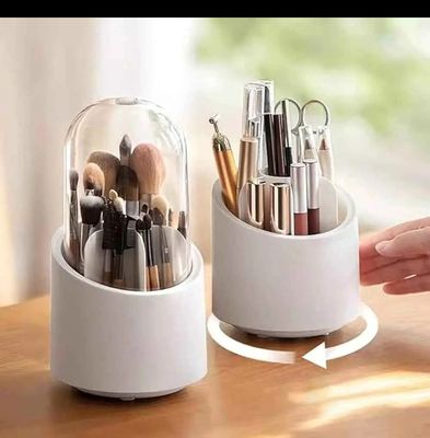 360° Rotating Makeup Brush Storage Box_img_0