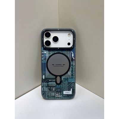 Youngkit Technology Series Matte Finish MagSafe Back Case For Iphone_img_1