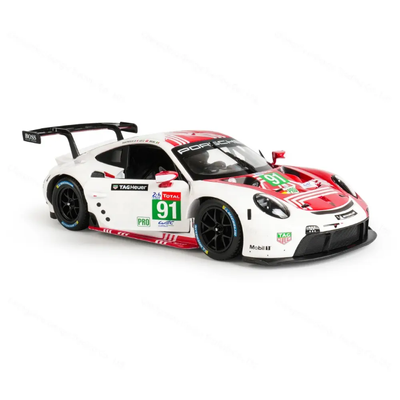 Bburago 1:24 scale replica of the Porsche 911 RSR #91_img_1