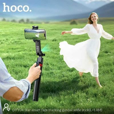 Hoco DYY04 Star Smart Face Tracking Ai Gimbal Selfie Stick_img_1