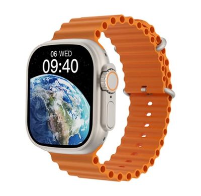 WiWu SW01 Ultra Bluetooth Calling Smart Watch- Orange (IP68, Sports Modes, 2.1″ HD IPS) স্মার্ট ওয়াচ   ।_img_0