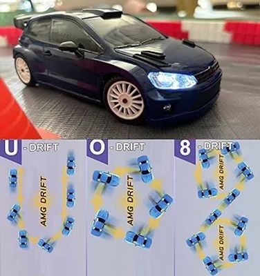 LDR/C LD2801 1:28 Scale Volkswagen Polo R WRC  4WD Drift RC Car_img_3