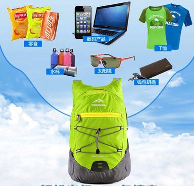 Ultralight Foldable Waterproof Backpack With 18L Capacity - Ideal For Outdoor Adventures And Travel_img_11