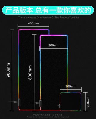 RGB Gaming Mouse pad - 12 x 10 inch_img_8