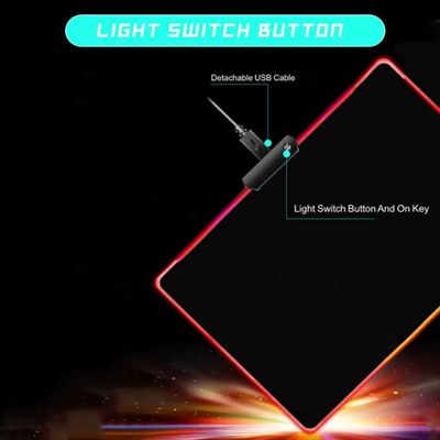 RGB Gaming Mouse pad - 12 x 10 inch_img_6