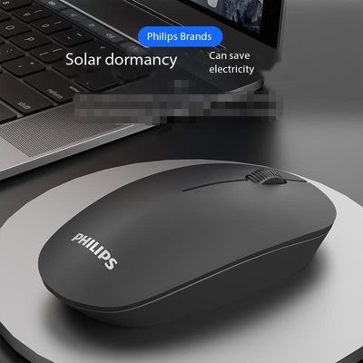 Philips Silent Mouse - Click Soundless, 2.4G Wireless, Model - M221_img_1