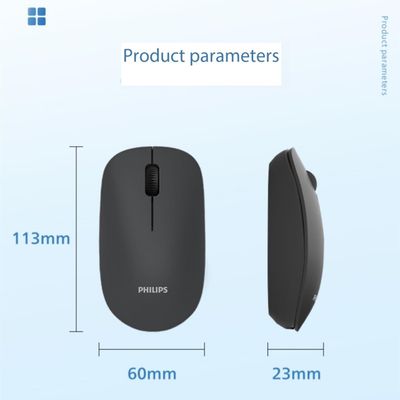 Philips Silent Mouse - Click Soundless, 2.4G Wireless, Model - M221_img_6