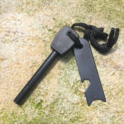 Start a Fire Anywhere with a Magnesium Flint Fire Starter - Big Size - Easy To use and Clean, A Unique Choice For Outdoor Survival_img_6