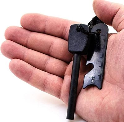 Start a Fire Anywhere with a Magnesium Flint Fire Starter - Big Size - Easy To use and Clean, A Unique Choice For Outdoor Survival_img_12