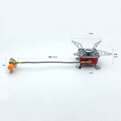 K202-B Card Type Portable and Foldable Camping Stove with Free Gas Can_img_4