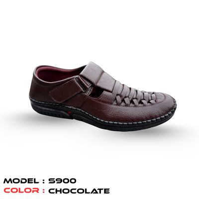S900 Leather Black Shoes_img_8