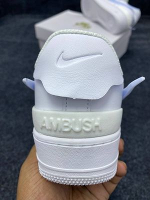 Nike Air Force 1 Low - White with Light Blue Accents_img_3