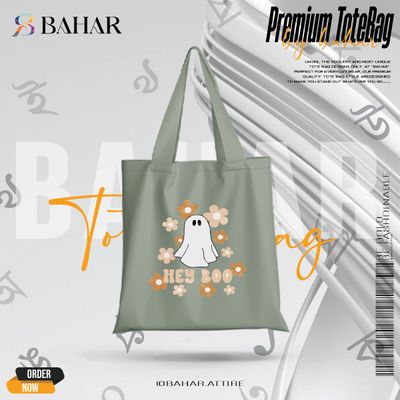 Trendy Top Handle Tote Canvas Bag_img_4