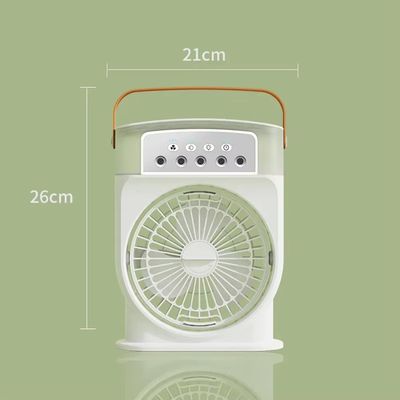 3 In 1 Air Cooling USB Fan with LED Night Light Water Fan_img_4